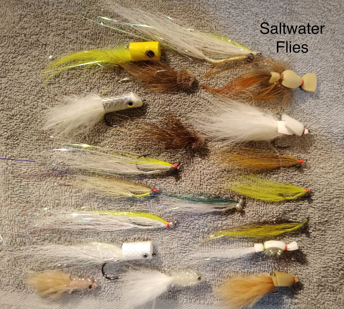 Saltwater Popper Flies