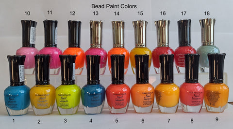 Bead Paint Polish, UV Colors