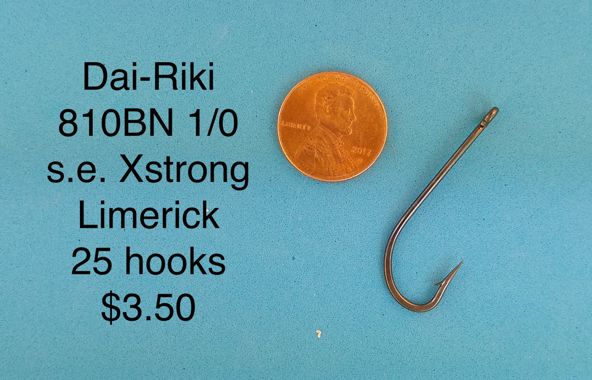 Stainless Steel Salt Water Hooks – Eggman Flies and Supplies
