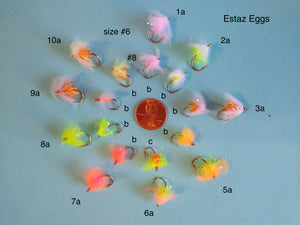 Estaz Egg Color Patterns Size #6 & #8