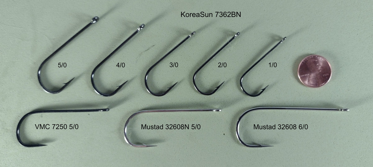 VMC & KoreaSun Musky - Predator hooks – Eggman Flies & Supplies