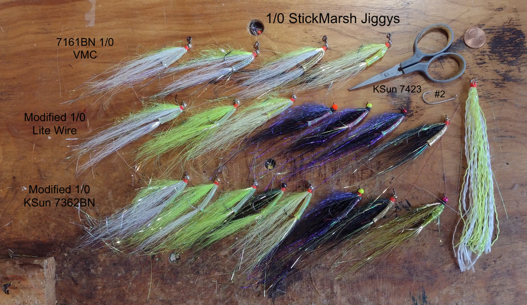 Back Filling Orders now, Great Lakes Jiggy variations made for Florida winter bass