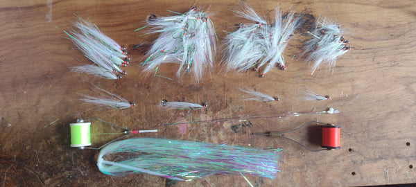 Materials & Opal Minnow Tungsten Jigs #2 to #8