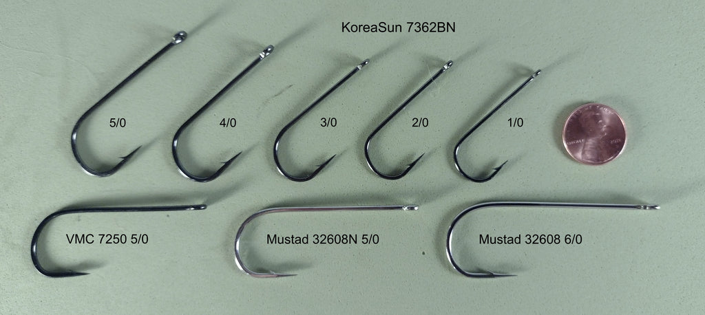 VMC, Mustad & KoreaSun Musky & Predator hooks – Eggman Flies and Supplies