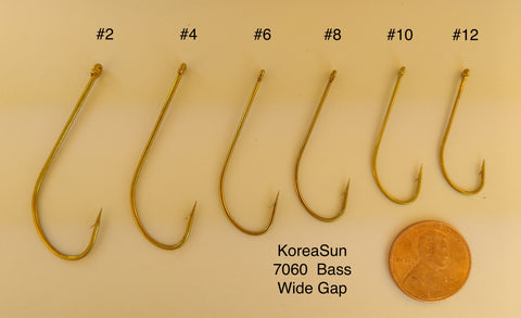 KoreaSun Bass Stinger Hook Size #2 to 12