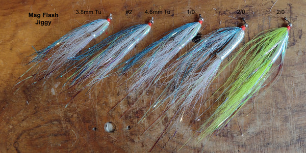Great Lakes Mag Flasj Jiggy Fly Patterns