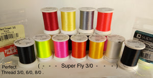 SuperFly 3/0, 6/0, 8/0 Colors