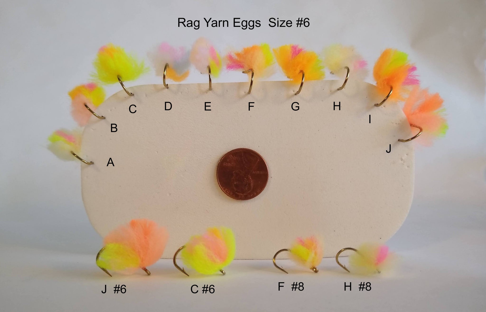 Rag Yarn Egg 3 & 4 Color Patterns