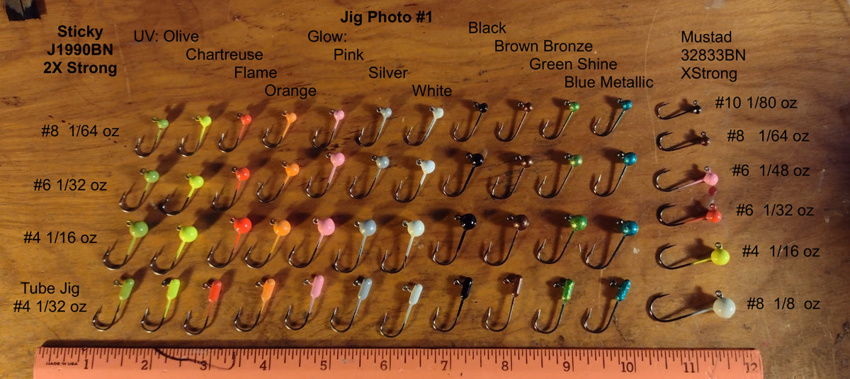 Heavy Wire Steelhead Jig Heads Eggman Flies & Supplies