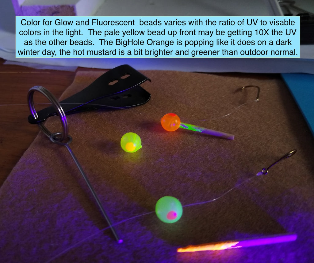 10mm & 8mm Beads: Glow, UV, Pearl, Clear, Semi Clear, Matte. Gloss – Eggman  Flies & Supplies