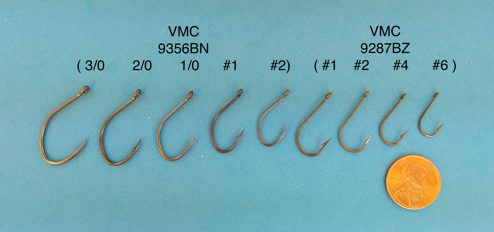 VMC Short Sickle Hooks – Eggman Flies & Supplies