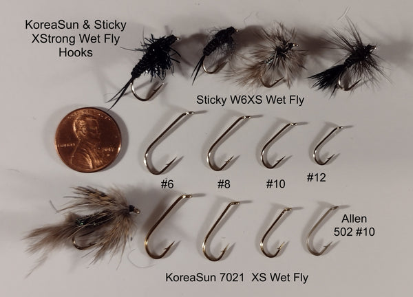 KoreaSun & Sticky Standard WetFly Hook
