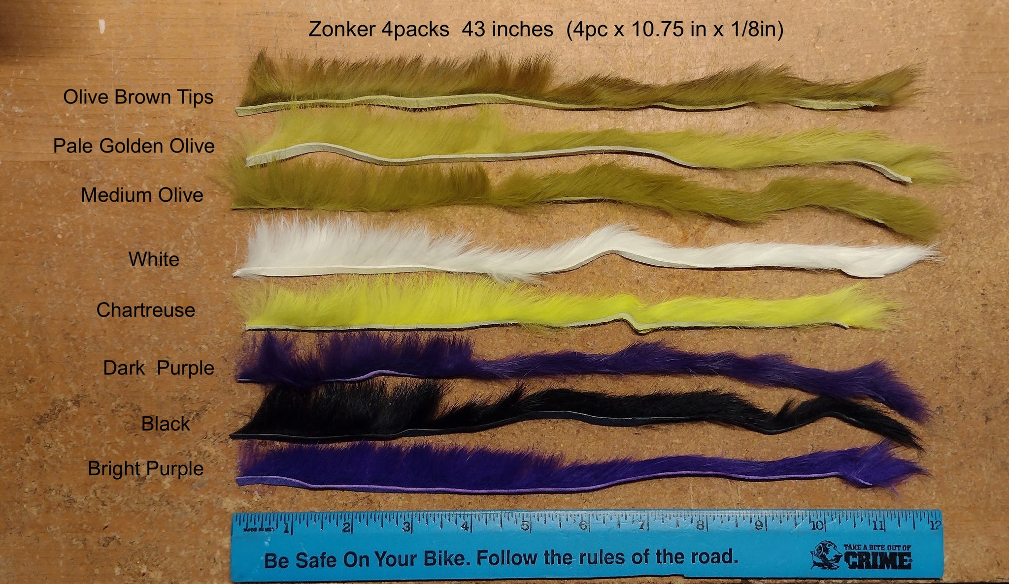 Zonker 4pack 43inches $3.50
